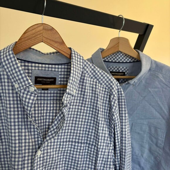 Gentleman Everyday Button-Down Shirts - Set of 2 - Johnston & Murphy - Picture 2 of 7